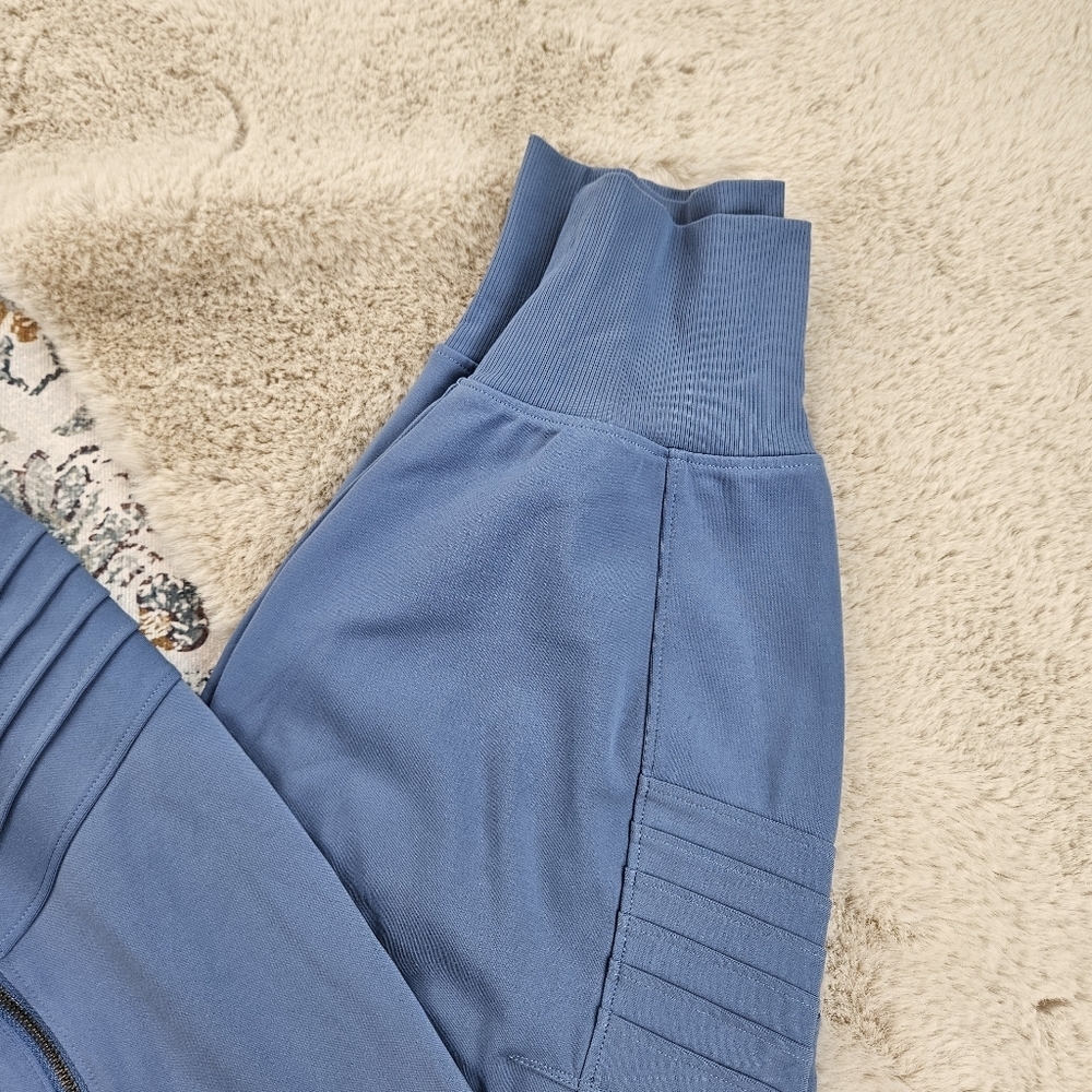 Athleta Venice Moto Jogger in Cottage Blue Plus Size 2X - Picture 8 of 16